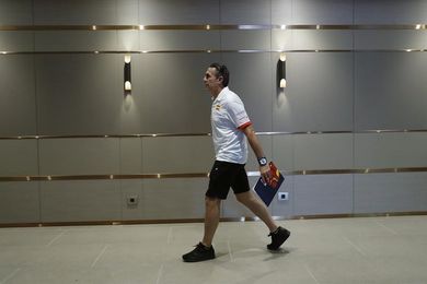 Scariolo: "Lo que más me preocupa de Eslovenia es su eficacia defensiva" Scariolo: "Lo que más me preocupa de Eslovenia es su eficacia defensiva"