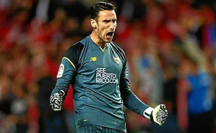 Otro récord para Sergio Rico Otro récord para Sergio Rico