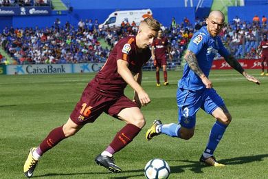 Deulofeu: "Estamos muy contentos porque ganar en Getafe es complicado" Deulofeu: "Estamos muy contentos porque ganar en Getafe es complicado"