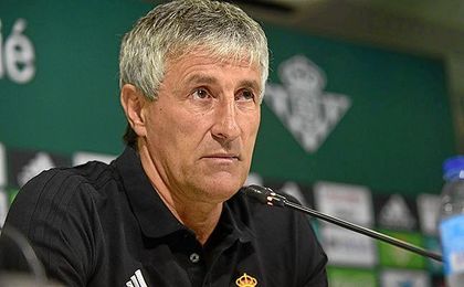 Setién: Madrid, Mateu Lahoz, rotaciones, Joaquín, Ceballos... Setién: Madrid, Mateu Lahoz, rotaciones, Joaquín, Ceballos...