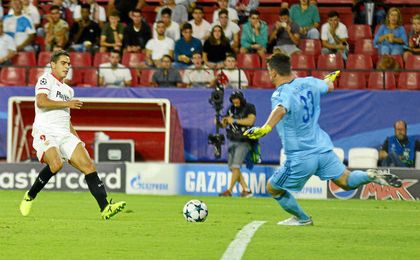 Sevilla FC 3-0 Maribor: Ben Yedder marca el paso en la Champions Sevilla FC 3-0 Maribor: Ben Yedder marca el paso en la Champions