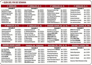 La guía del fin de semana La guía del fin de semana