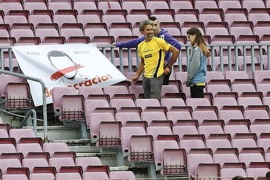 El Barça vacía el campo para evitar altercados en el partido contra Las Palmas El Barça vacía el campo para evitar altercados en el partido contra Las Palmas