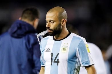 Mascherano y Benedetto ganan terreno y se perfilan como titulares ante Perú Mascherano y Benedetto ganan terreno y se perfilan como titulares ante Perú
