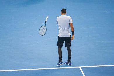 La ATP vuelve a multar a Kyrgios por su comportamiento antideportivo La ATP vuelve a multar a Kyrgios por su comportamiento antideportivo