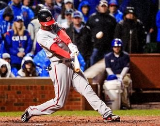 5-0. Strasburg silencia el bateo de los Cachorros y Taylor pega grand slam 5-0. Strasburg silencia el bateo de los Cachorros y Taylor pega grand slam