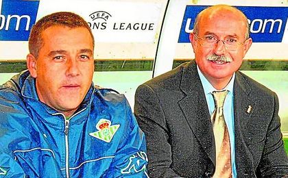 Pep Alomar fue el preparador físico de Serra Ferrer en sus dos etapas como técnico bético. Pep Alomar fue el preparador físico de Serra Ferrer en sus dos etapas como técnico bético.