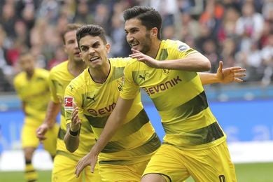 El Eintracht remonta dos goles al Dortmund El Eintracht remonta dos goles al Dortmund