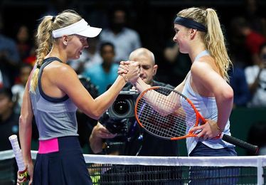 Wozniacki se venga en Singapur de Svitolina Wozniacki se venga en Singapur de Svitolina