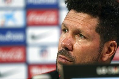 Simeone se culpa del bajo rendimiento de Gaitán en el Atlético Simeone se culpa del bajo rendimiento de Gaitán en el Atlético