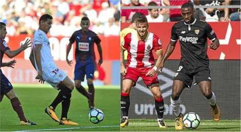 La afición por Ganso y Carole como titulares ante el Leganés. La afición por Ganso y Carole como titulares ante el Leganés.