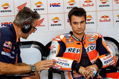 Pedrosa suma su tercera mejor clasificación del año y Márquez se cae Pedrosa suma su tercera mejor clasificación del año y Márquez se cae