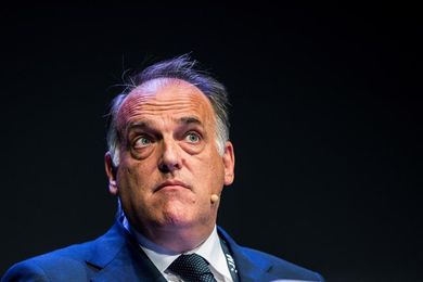 Tebas pone de plazo hasta fin de año a la UEFA en su demanda contra el PSG Tebas pone de plazo hasta fin de año a la UEFA en su demanda contra el PSG