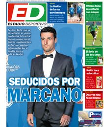 La portada de ESTADIO Deportivo del miércoles La portada de ESTADIO Deportivo del miércoles