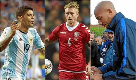 Banega, Kjaer y N´Zonzi tienen compromisos internacionales. Banega, Kjaer y N´Zonzi tienen compromisos internacionales.