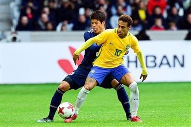 Neymar dice que Brasil "tiene que mejorar más en busca del sueño del Mundial" Neymar dice que Brasil "tiene que mejorar más en busca del sueño del Mundial"