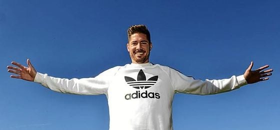 Javi García posa para ESTADIO Deportivo. Javi García posa para ESTADIO Deportivo.
