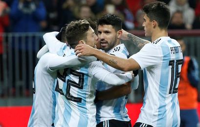Nigeria examina a una Argentina sin Messi Nigeria examina a una Argentina sin Messi
