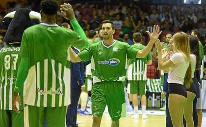 Alfonso Sánchez, en un partido en San Pablo esta temporada. Alfonso Sánchez, en un partido en San Pablo esta temporada.