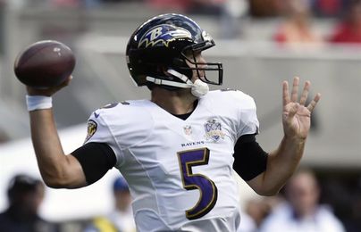 0-23. Flacco guía el tercer triunfo de los Ravens sin aceptar puntos 0-23. Flacco guía el tercer triunfo de los Ravens sin aceptar puntos