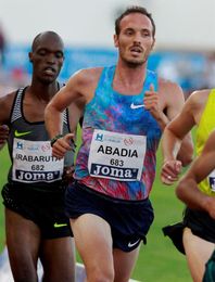 Toni Abadía y Núria Fernández, favoritos al triunfo en Montjuïc Toni Abadía y Núria Fernández, favoritos al triunfo en Montjuïc