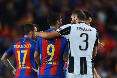 Chiellini se perderá el Juventus-Barcelona por una lesión muscular Chiellini se perderá el Juventus-Barcelona por una lesión muscular