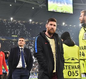 Messi, suplente en el once del Barcelona Messi, suplente en el once del Barcelona