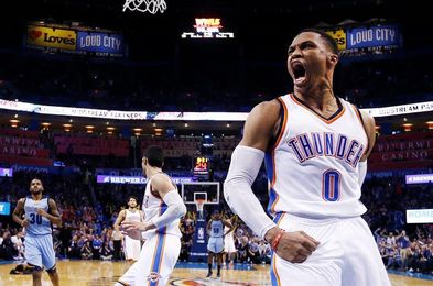 108-91.Westbrook, mejor anotación, venganza y triunfo de Thunder ante Warriors 108-91.Westbrook, mejor anotación, venganza y triunfo de Thunder ante Warriors