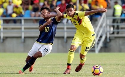 Colombia gana la medalla de oro al vencer a Ecuador en tanda de penaltis Colombia gana la medalla de oro al vencer a Ecuador en tanda de penaltis