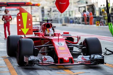 Vettel: "Adelantar aquí es bastante difícil, pero no imposible" Vettel: "Adelantar aquí es bastante difícil, pero no imposible"