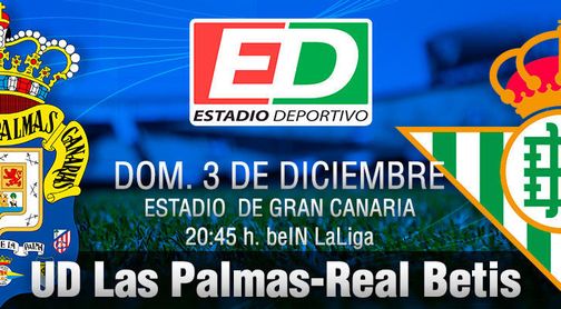Las Palmas-Real Betis: Que no sea otro ´Día de la Marmota´. Las Palmas-Real Betis: Que no sea otro ´Día de la Marmota´.