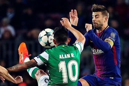0-0. Barcelona y Sporting de Portugal firman las tablas tras el primer tiempo 0-0. Barcelona y Sporting de Portugal firman las tablas tras el primer tiempo