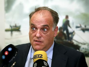 Tebas: "Villar ya es historia" Tebas: "Villar ya es historia"