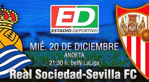 Real Sociedad-Sevilla F.C.: Sin tonos grises en el cierre de 2017 Real Sociedad-Sevilla F.C.: Sin tonos grises en el cierre de 2017