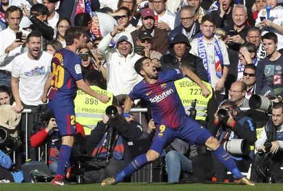 El Barcelona gana tres Clásicos seguidos en el Bernabéu en la Liga El Barcelona gana tres Clásicos seguidos en el Bernabéu en la Liga