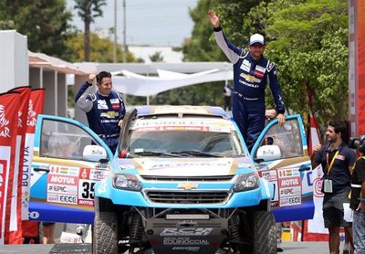 "Fuera de peligro" el copiloto del ecuatoriano Guayasamín accidentado en el Dakar "Fuera de peligro" el copiloto del ecuatoriano Guayasamín accidentado en el Dakar