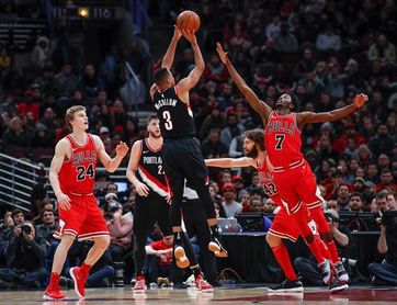 106-117. McCollum y Trail Blazers fueron superiores a Thunder 106-117. McCollum y Trail Blazers fueron superiores a Thunder