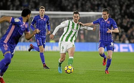 Fabián ante el Leganés Fabián ante el Leganés