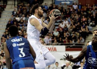 84-98. El Real Madrid, sin Doncic, se impone con claridad en San Sebastián 84-98. El Real Madrid, sin Doncic, se impone con claridad en San Sebastián