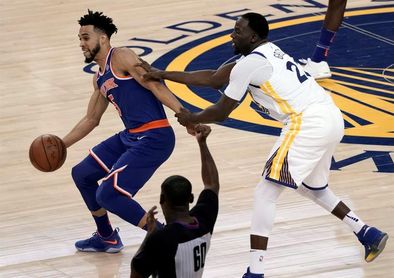 James engrandece su leyenda; ganan Warriors y Thunder; pierden Celtics James engrandece su leyenda; ganan Warriors y Thunder; pierden Celtics