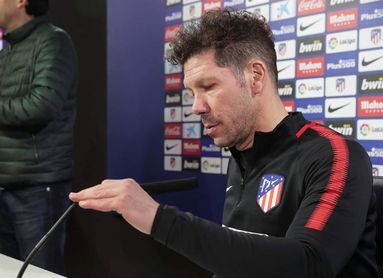 Simeone: "El fútbol pasa más por ser concretos que por si atacas más o menos" Simeone: "El fútbol pasa más por ser concretos que por si atacas más o menos"