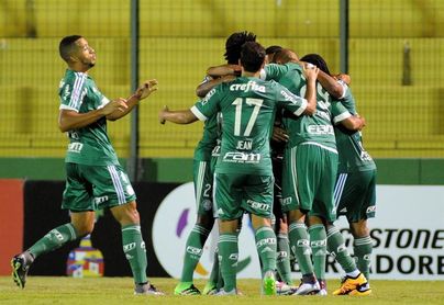 El colombiano Borja anota un gol en el triunfo del Palmeiras sobre el Santos El colombiano Borja anota un gol en el triunfo del Palmeiras sobre el Santos