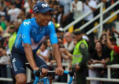 Nairo Quintana descarta una fractura tras una caída en la carrera Colombia Oro y Paz Nairo Quintana descarta una fractura tras una caída en la carrera Colombia Oro y Paz