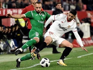 Banega, con contusión nasal y molestias musculares, duda para el Girona Banega, con contusión nasal y molestias musculares, duda para el Girona