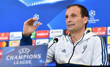 Allegri prevé un duelo igualado y vaticina que todo se decidirá en Londres Allegri prevé un duelo igualado y vaticina que todo se decidirá en Londres