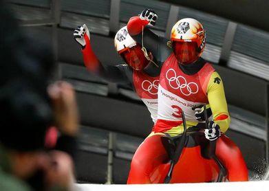 Los alemanes Tobias Wendl y Tobias Arlt revalidan el oro en luge por parejas Los alemanes Tobias Wendl y Tobias Arlt revalidan el oro en luge por parejas