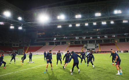 El Athletic busca aire y una alegría en el frío de Moscú El Athletic busca aire y una alegría en el frío de Moscú