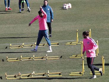 Carrasco, ausente del entrenamiento del Atlético con permiso del club Carrasco, ausente del entrenamiento del Atlético con permiso del club
