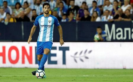 El centro del campo del Málaga, en cuadro antes de recibir al Sevilla El centro del campo del Málaga, en cuadro antes de recibir al Sevilla