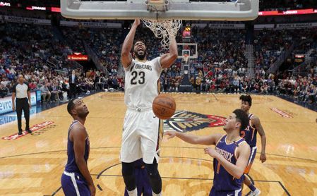 125-116. Davis celebra anotación de 53 puntos con sexto triunfo de Pelicans. 125-116. Davis celebra anotación de 53 puntos con sexto triunfo de Pelicans.